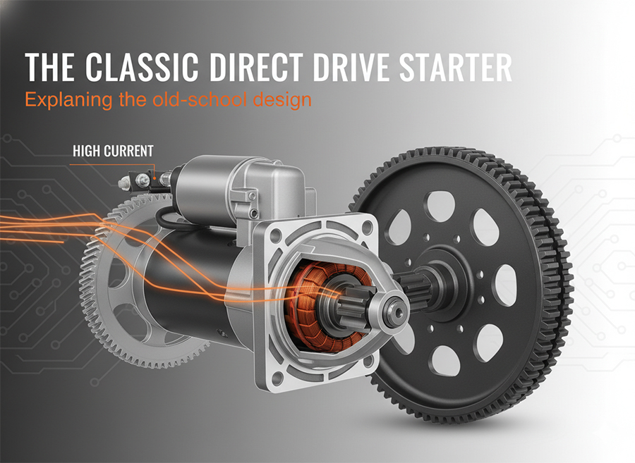 direct drive starter