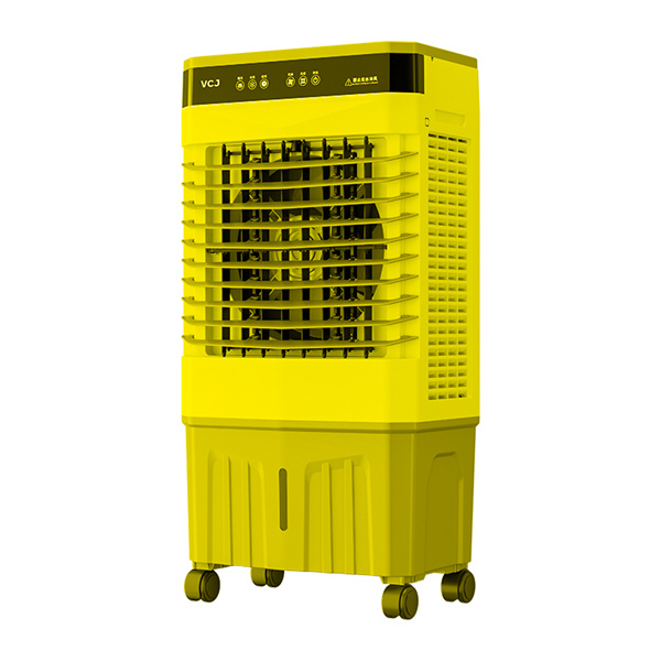 Beat the heat anywhere with mobile air cooler on wheels