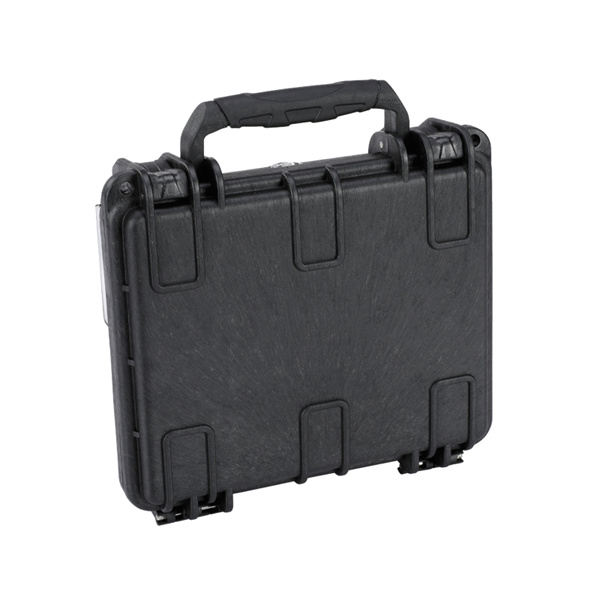 Travel in style with a sleek hard sided case