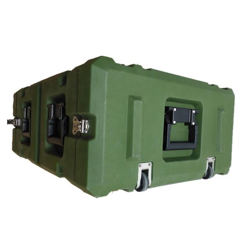 19 Inch Shakeproof Pull Lever Rolling Rack Mount Case (4U 805124)