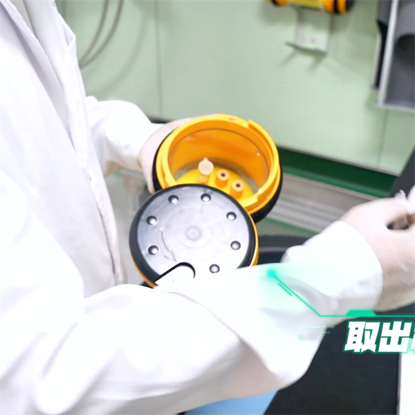 Pneumatic tube carrier systems in action.