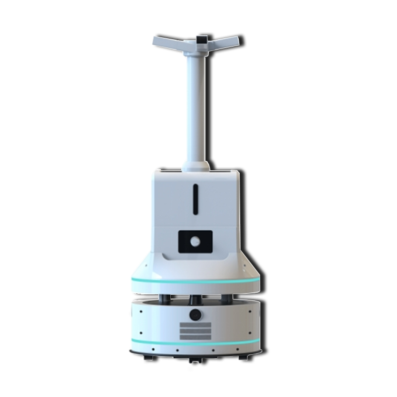 Remote Control Atomizing Disinfection Robot Fogging ≤5μm Spray Disinfection Robot