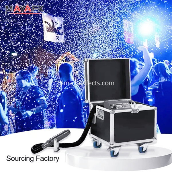 How Artificial Snow Machines Work