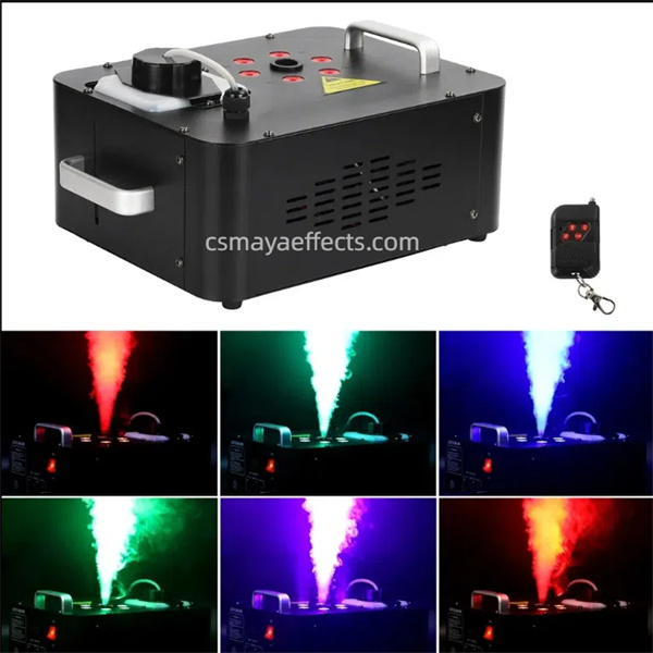 Bringing a rainbow of hues to your next event with a colored fog machine