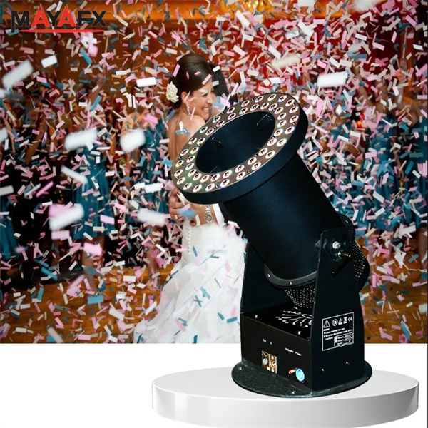 Add a Pop of Color to Your Events with an Electric Confetti Blower