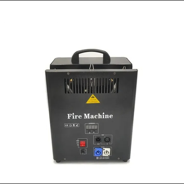Enhancing your performance with a cutting-edge flame machine.
