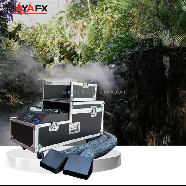 Elevating your wedding reception with a fog machine display