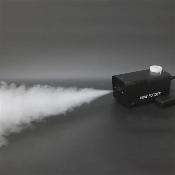 Easily set up a spooky haunted house with a home fog machine