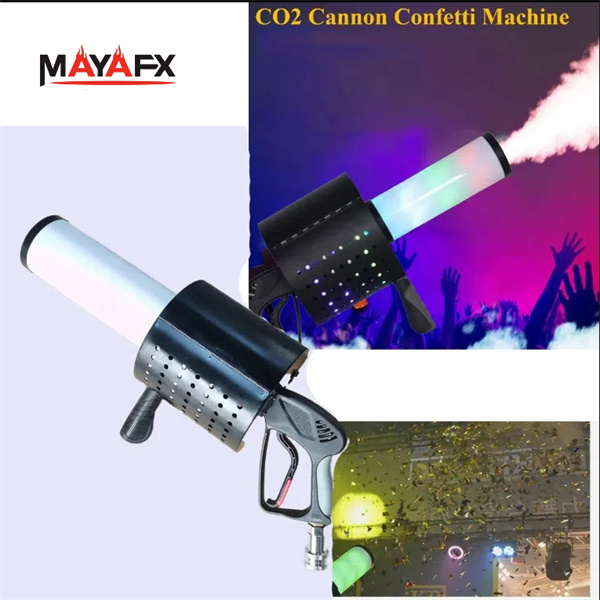 Shower the crowd in shimmering confetti with our LED CO2 confetti gun