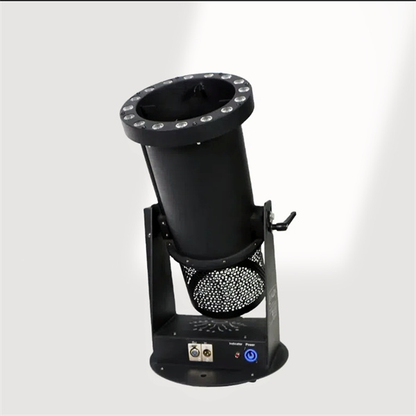 Easy and convenient confetti dispensing with a location machine