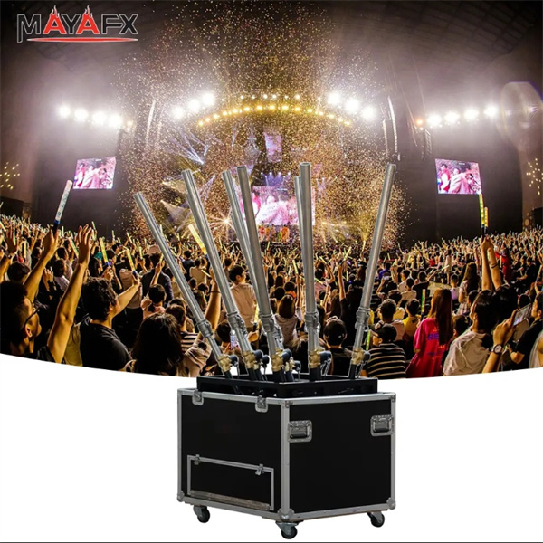Using confetti cannons to amp up any even