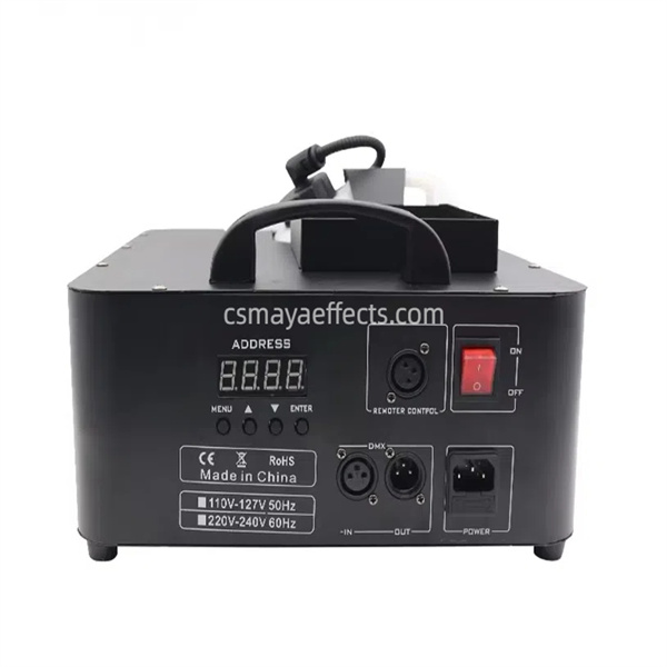 Trust in the quality and safety of a professional-grade stage smoke machine.