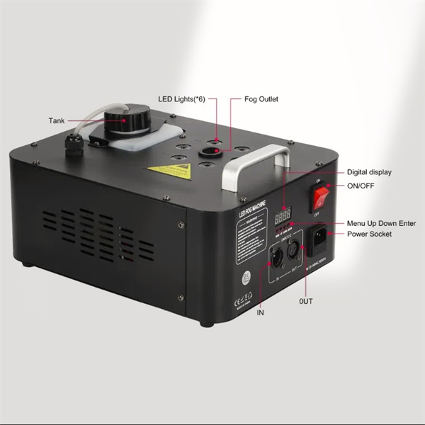 Enhance your photos and videos with the mini smoke machine effec