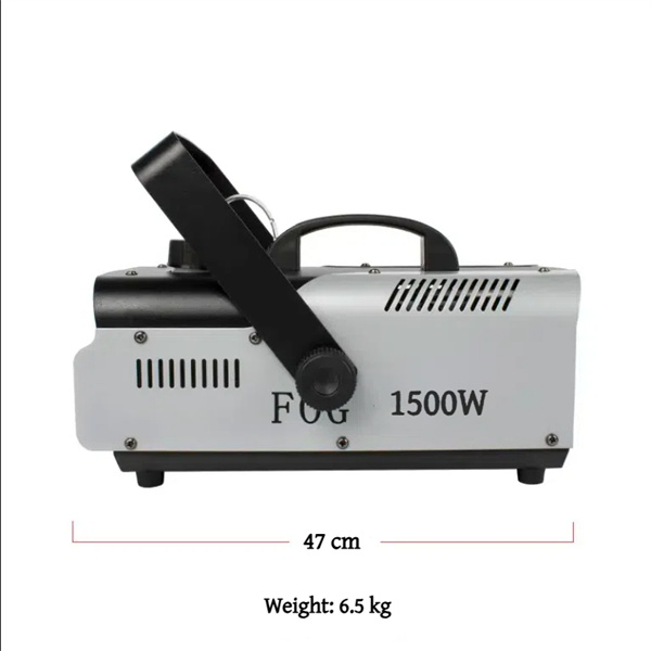 So simple to create an ambiance with a wireless smoke machine