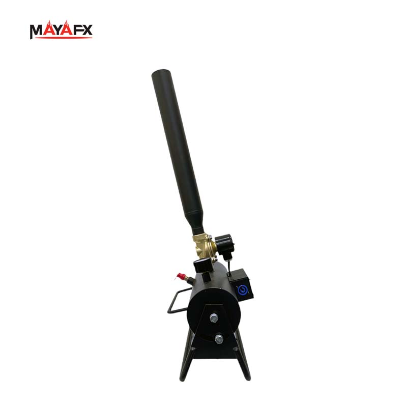 مدفع قصاصات ورقية صغير 60 واط، جهاز كهربائي للتحكم بالتأثيرات على المسرح، مسدس قصاصات ورقية