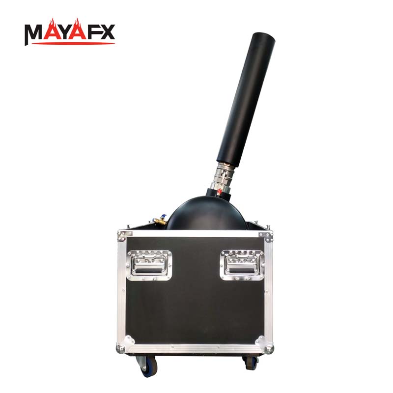 مدفع قاذف القصاصات الكبير يُنتج قصاصات ورقية عالية الارتفاع للاحتفالات والفعاليات