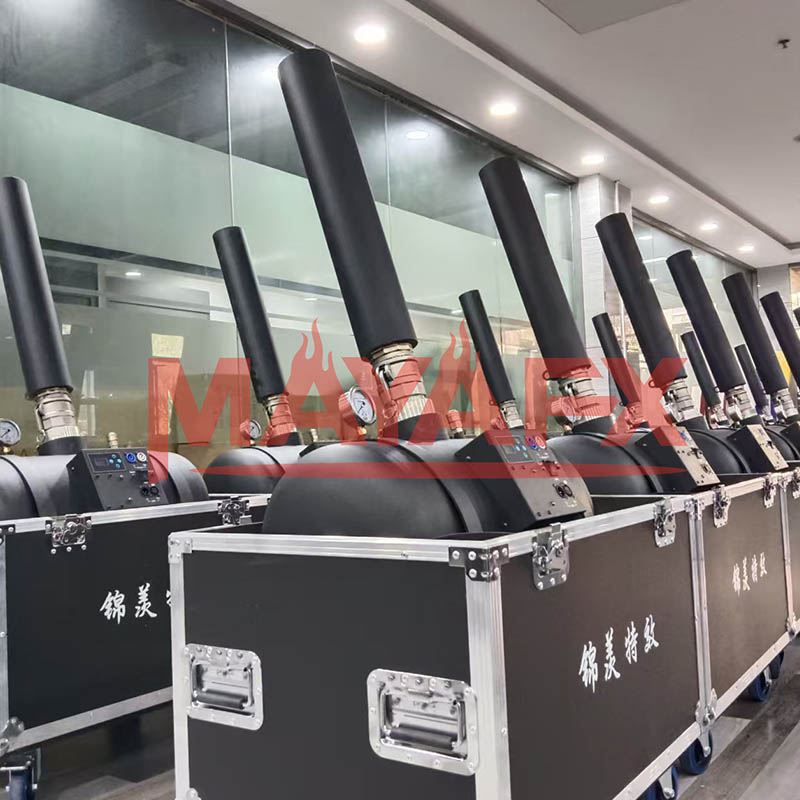 مدفع قاذف القصاصات الكبير يُنتج قصاصات ورقية عالية الارتفاع للاحتفالات والفعاليات