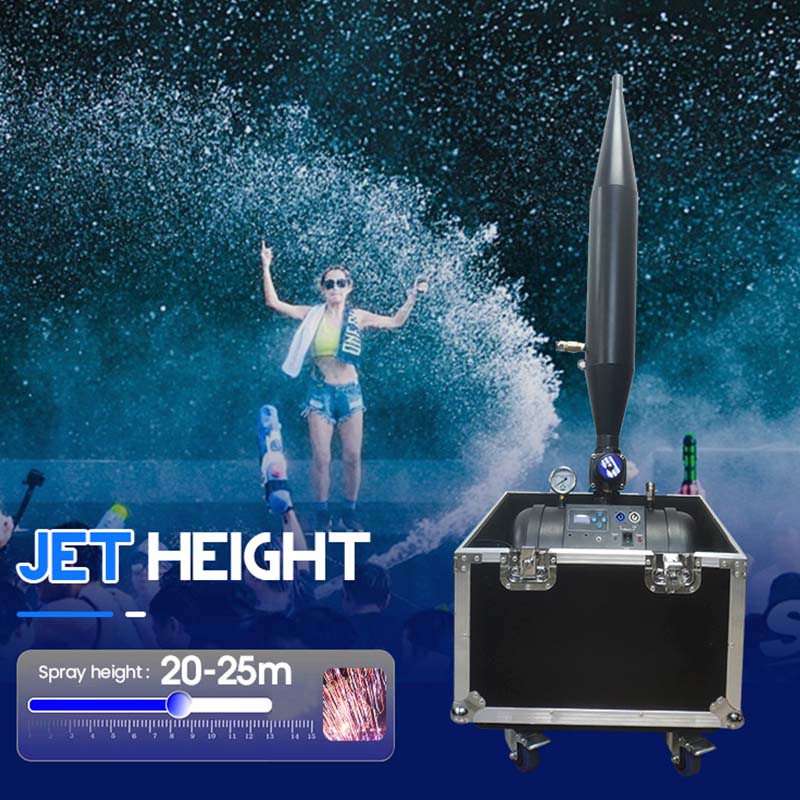 مدفع مائي مسرحي للمهرجانات الموسيقية مزود بمدفع عالي الضغط