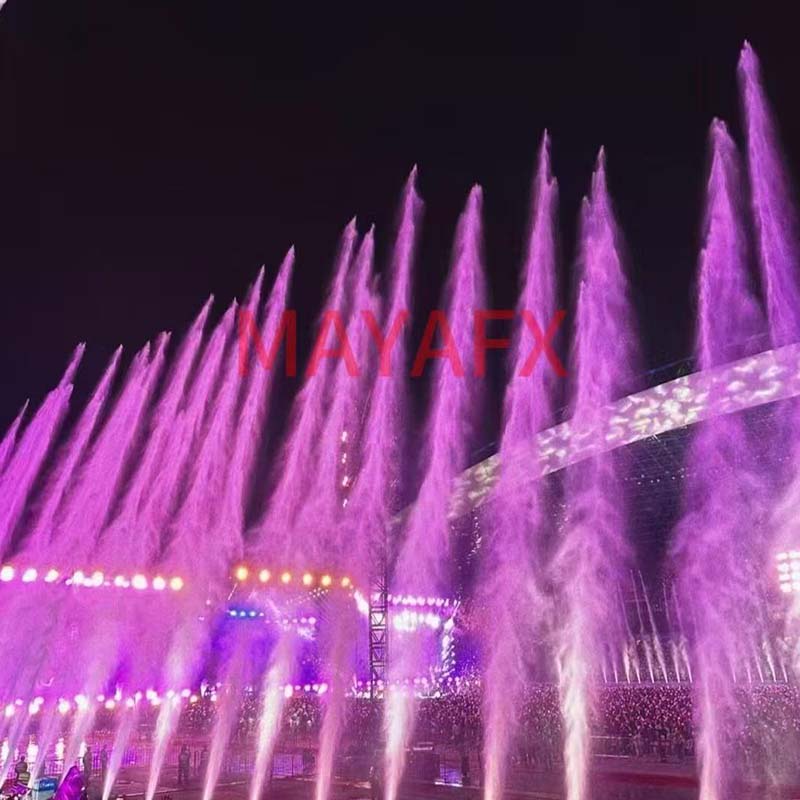 مدفع مائي مسرحي للمهرجانات الموسيقية مزود بمدفع عالي الضغط