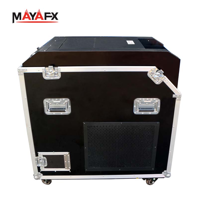 مسدس كونفيتي قوي مع مروحة تأثير قوس قزح للمسارح والحفلات والمناسبات