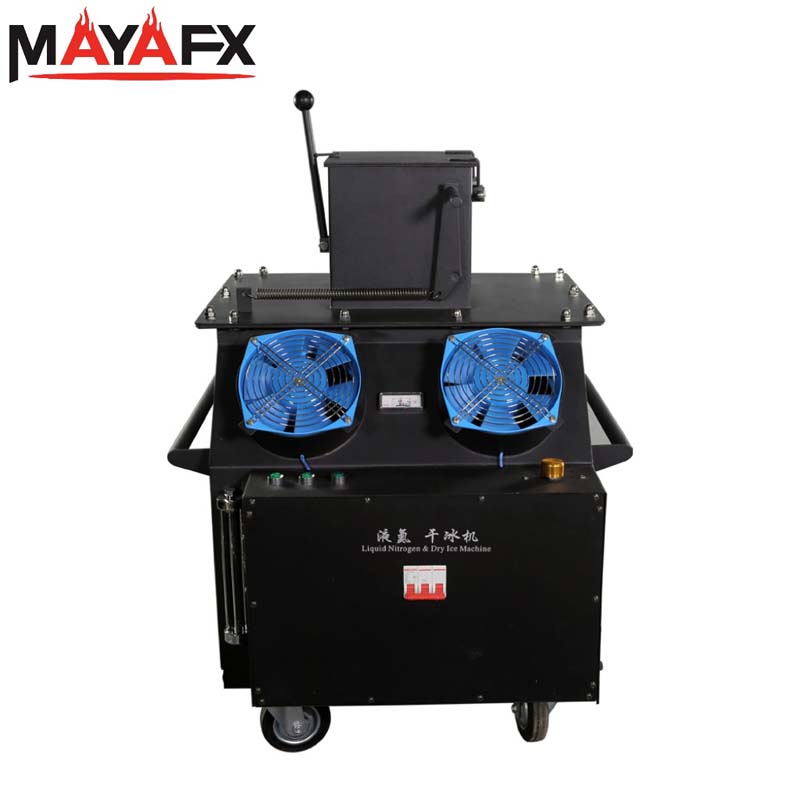 آلة الضباب المبردة بالثلج الجاف منخفضة الارتفاع بقوة 9 كيلو وات لفعاليات حفلات الزفاف