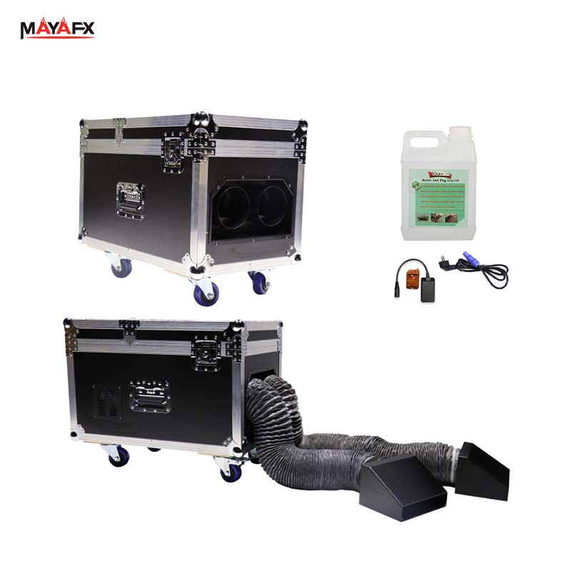 آلة ضباب عالية الطاقة 3000 واط منخفضة الضباب للمسرح دي جي حفلات الزفاف والبيئات ذات الطابع الخاص