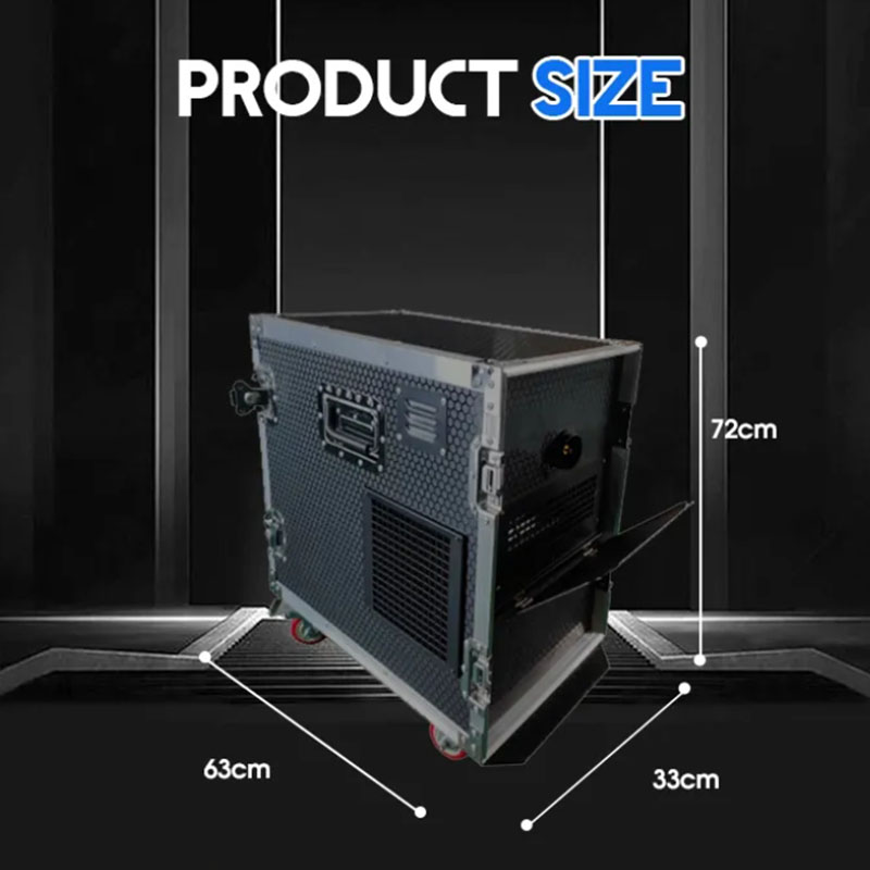 آلة الضباب الثقيلة الخارجية للحفلات الموسيقية والمناسبات والتطبيقات الصناعية