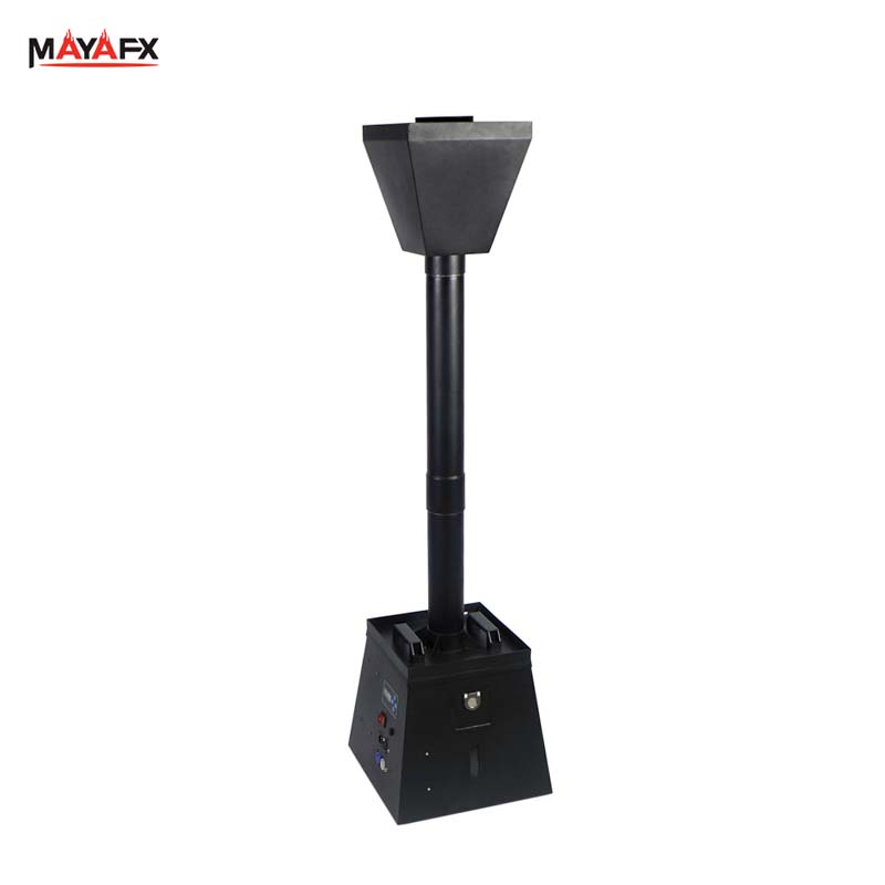 شعلة رش نار وهمية مع ألوان لهب متعددة لحفلات الديسكو والعروض