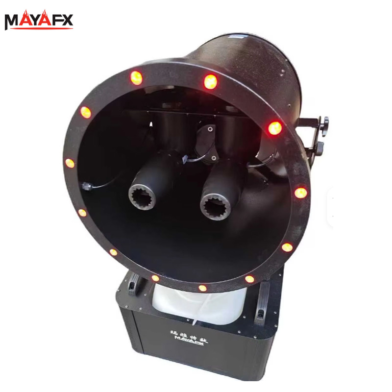 آلة ندفة الثلج على المسرح كبيرة الحجم بقوة 3000 واط مع رأس اهتزازي اصطناعي