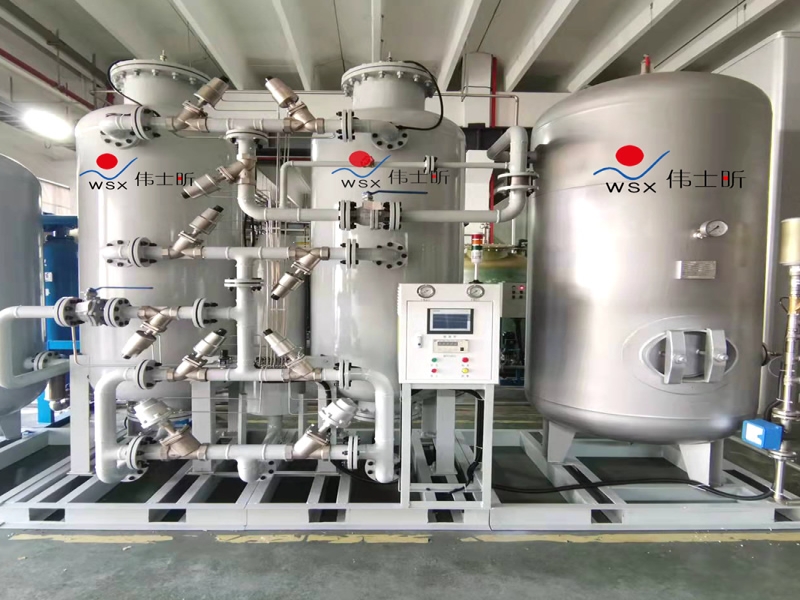 How a PSA nitrogen generator works