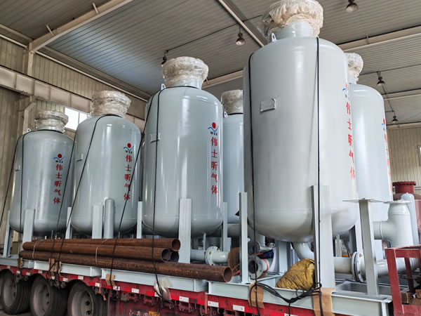 Two sets of 3000/98 nitrogen injection equipment for coal mines have been shipped