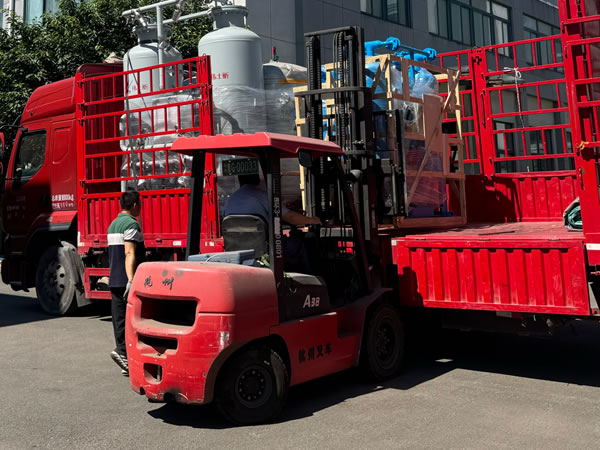 PSA stikstofgenerator laden foar binnenlânske levering