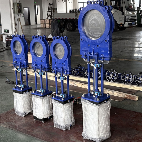 Comparison between knife gate valves and other types of industrial valves