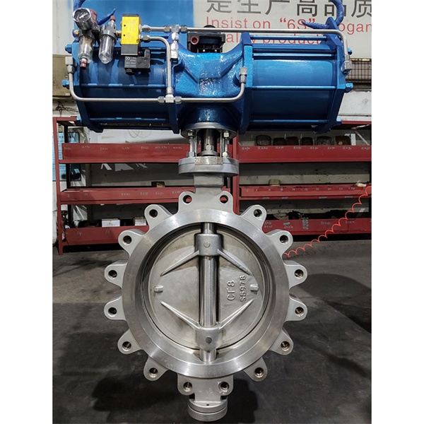 Types of pneumatic actuators used in butterfly valve operation