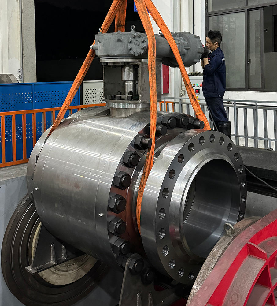 Forged Trunnion Mounted Ball Valve