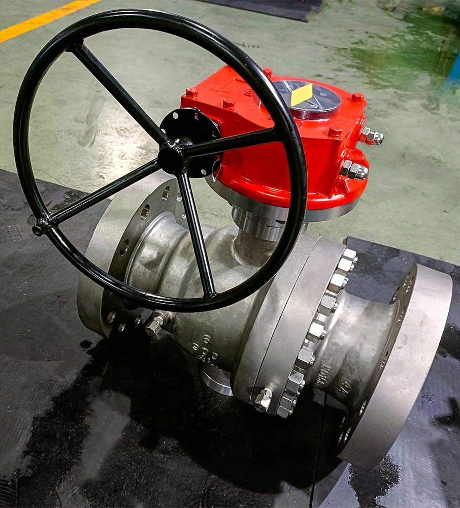 Cast Trunnion Mounted Ball Valve