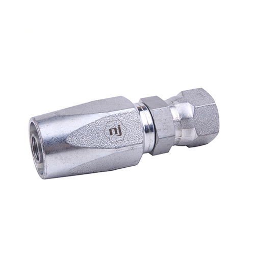 SAE BSP Steel Stainless Steel Reusable Hose Fitting for R1 R2 R5 Rubber Hose