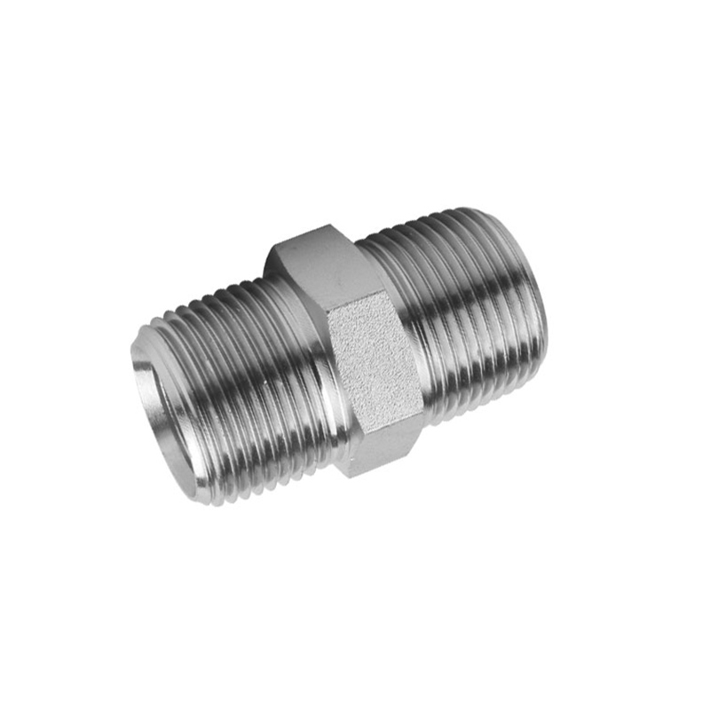 High Pressure Zinc Plated Carbon Steel NPT Fittings for Industrial Use