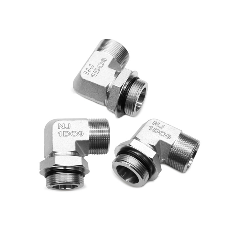 SAE Standard Carbon & Stainless Steel O-Ring Boss Hydraulic Adapters - Durable & High-Pressure