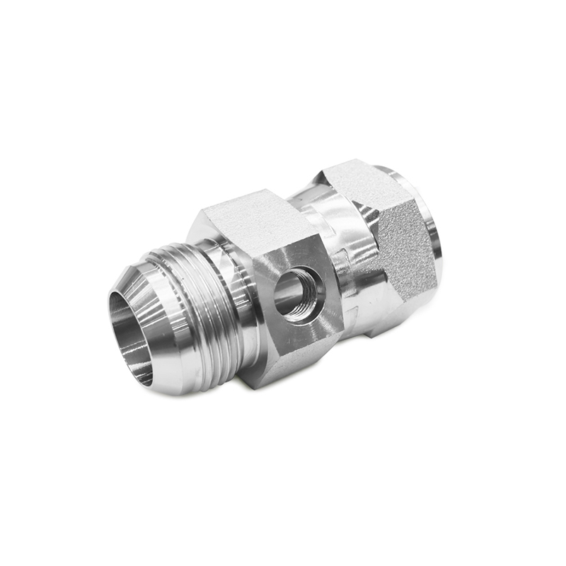 SAE Standard Carbon Steel Test Point Hydraulic Adapters – High-Pressure Compatible