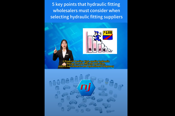 5 Key points that hydraulic fitting wholesale