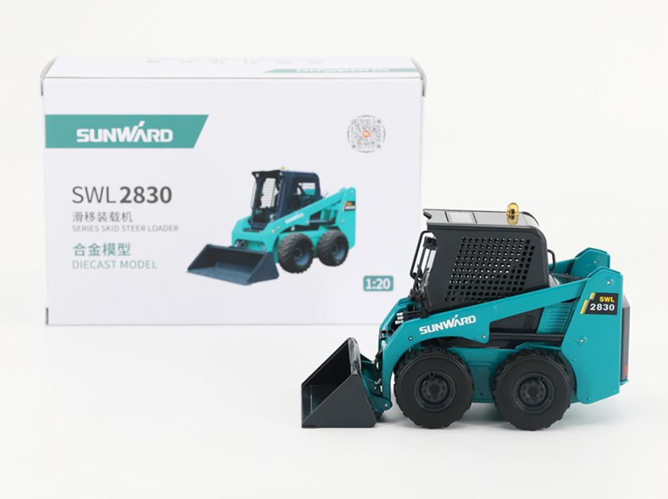 Курулуш машиналары Skid Steer Loader модели Масштаб 1:20 эритме