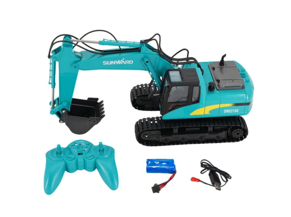 Жаңы өркүндөтүлгөн 1:14 оригиналдуу SUNWARD SWE215E RC экскаватор бөлүктөрү