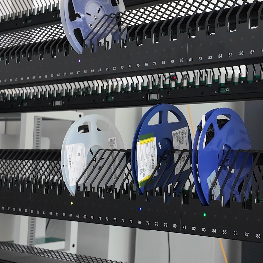 lightguided picking for faster smt reel retrieval
