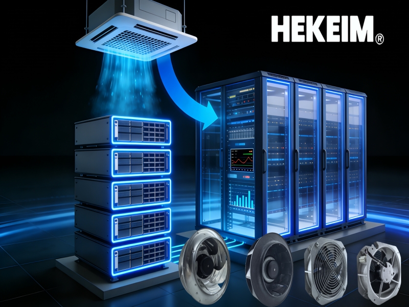 Refa Fan Array Hyperscale Data Center Why EC centrifugal fan is crucial for the data center cooling system ...