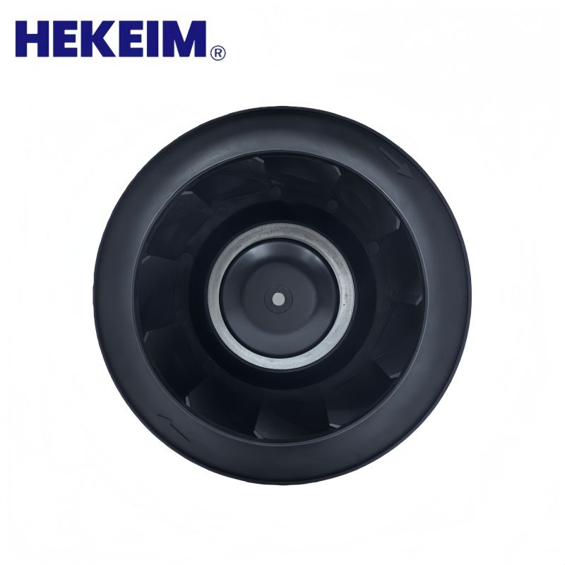 EC 220mm Backward Curved AHU Centrifugal Exhaust Blower Fan - HEKEIM