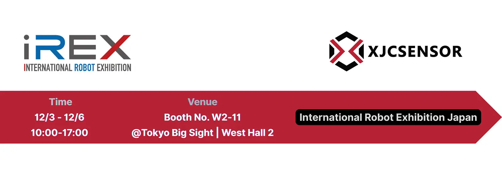 Meet XJCSENSOR at iREX 2025: Shaping the Future of Robotics with Precision Force Sensing！