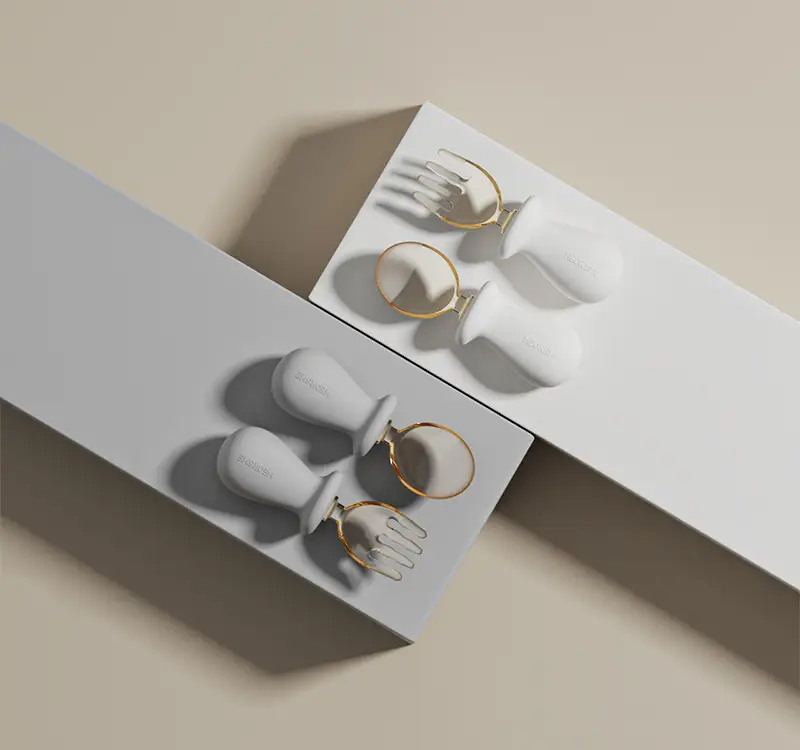 Tiny Spoon Fork Set banner2