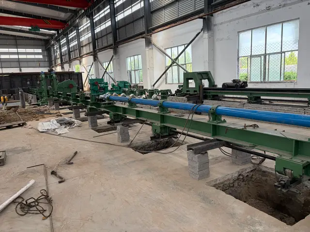 Steel pipe manufacturing facility upgrade project