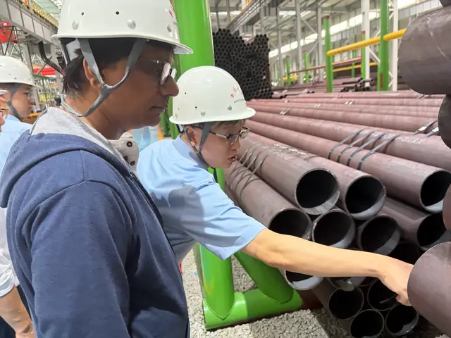 Expanding Seamless Steel Pipe Supply Capabilities and Advancing Cooperation with Indian Customers